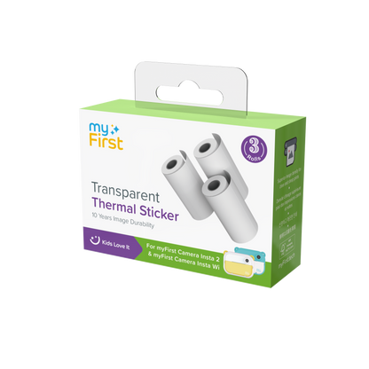 Thermal Sticker Transparent 2.0 for myFirst Camera Insta 20/Insta 2/Insta Wi