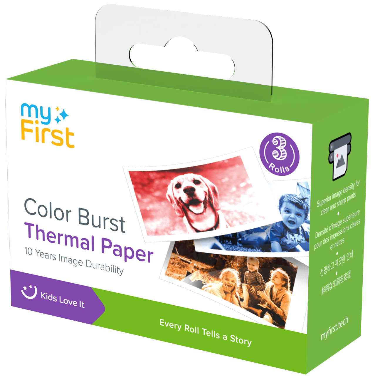 Thermal Paper Color Burst for myFirst Camera Insta 20
